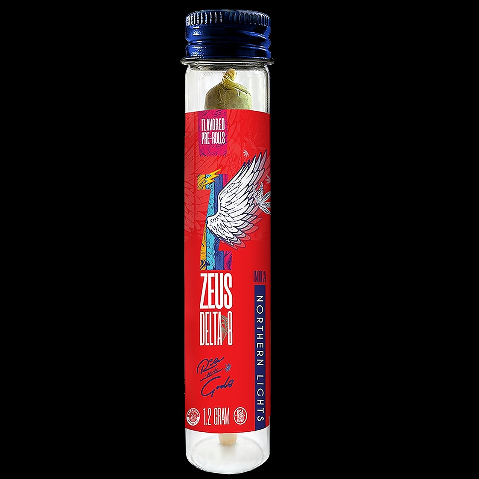 Zeus Delta 8 Pre-rolls 1.2g - Northern Lights
